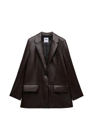BLAZER MASCULINA EFECTO PIEL