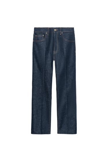 ZW COLLECTION MID-WAIST BOOTCUT JEANS - Mid-blue by Zara
