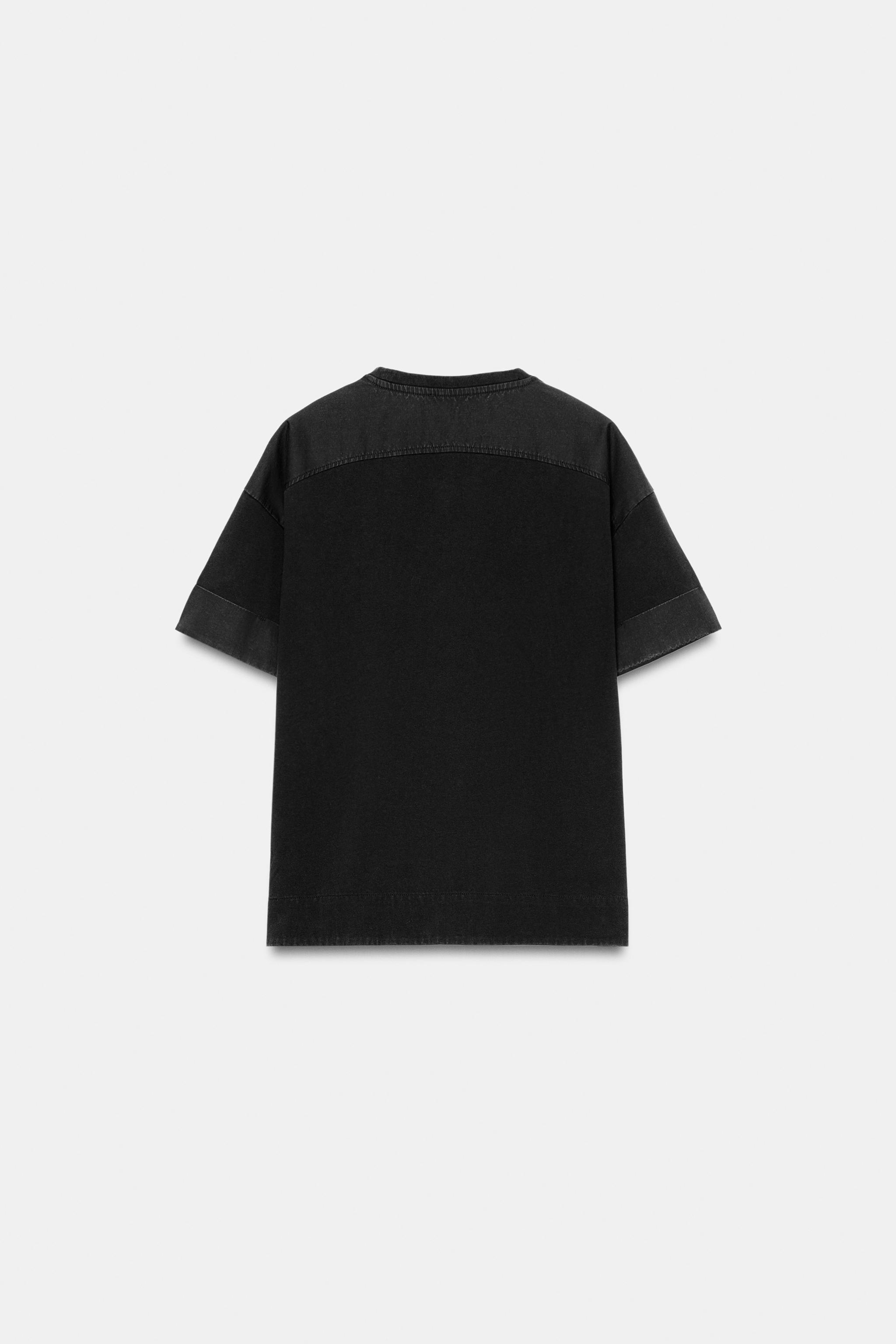 HEAVY COTTON KISA KOLLU T-SHIRT - Görsel 5