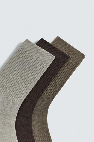 3-PACK OF RIBBED SOCKS - various by Zara - Image 2