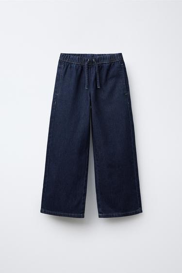 JEANS WIDE LEG - Azul de Zara - Imagen 0
