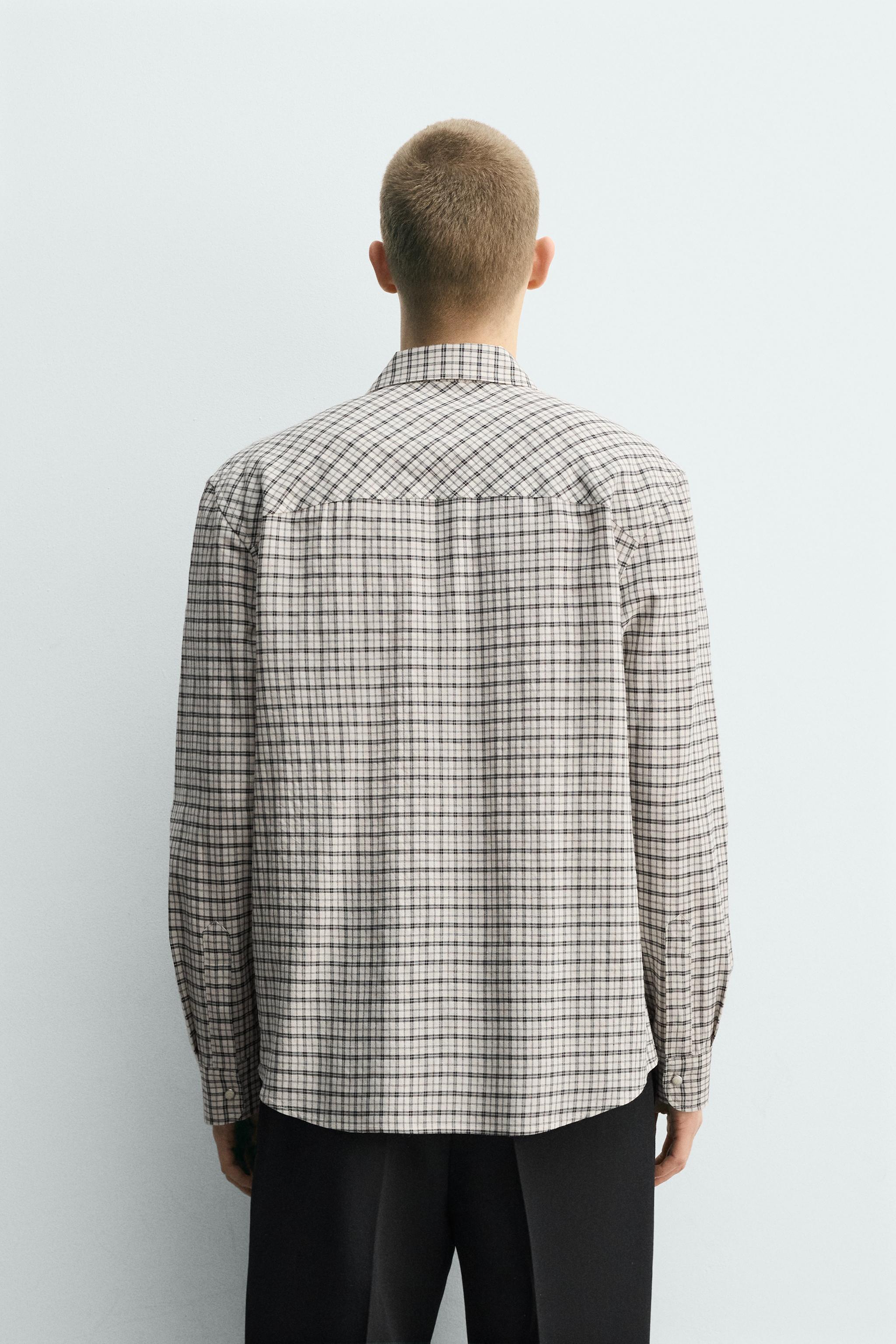 CHEMISE RELAXED FIT À CARREAUX