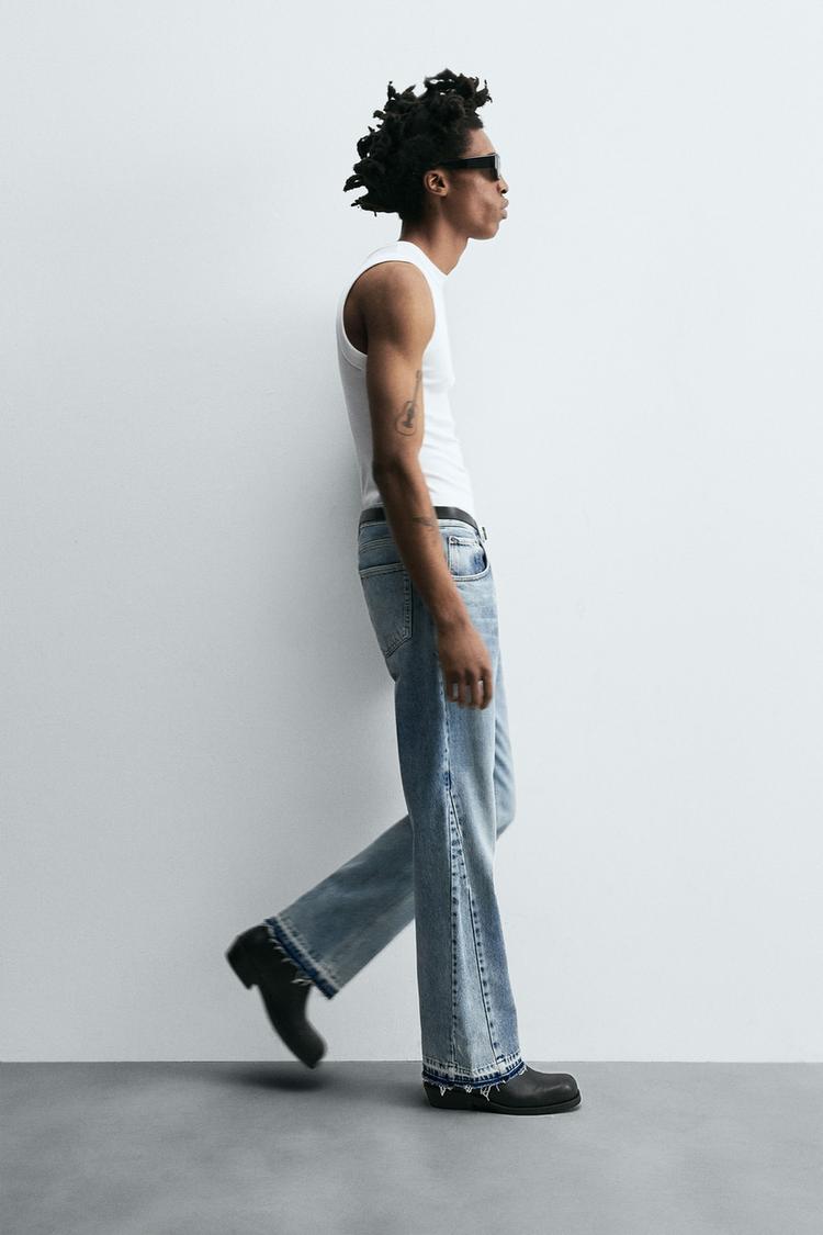 Jeans de corte acampanado 7