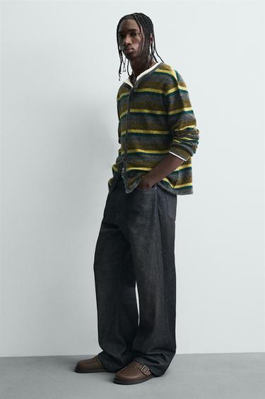 SABOTS EN CUIR À BOUCLE - Chocolat de Zara - Image 0