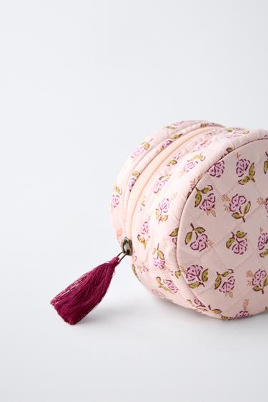 TROUSSE DE TOILETTE COFFRET À BIJOUX IMPRIMÉ BOHÈME - Rose de Zara - Image 2