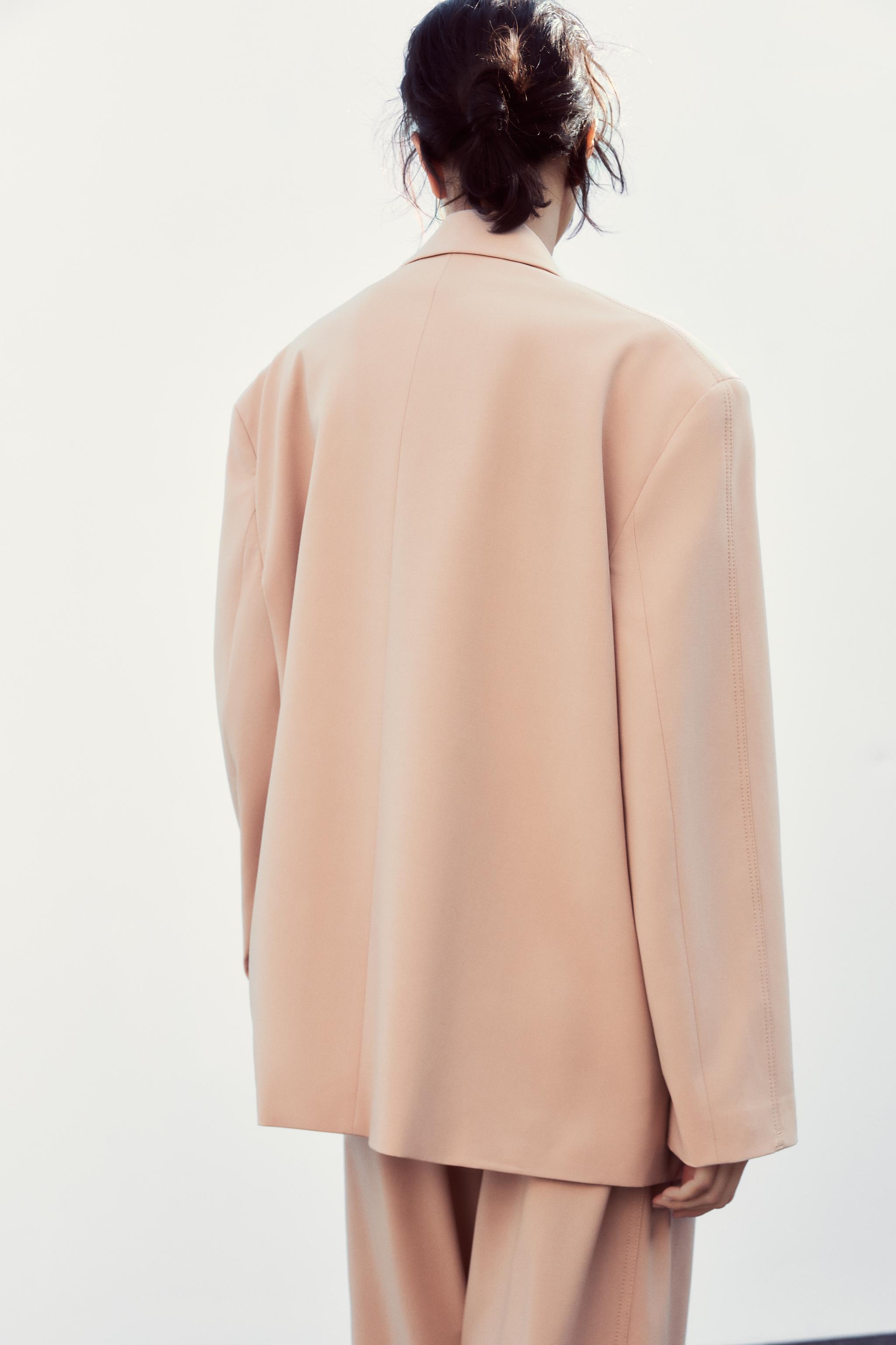 【はるなつ様♡オーダー専用ページ】 オーバーサイズ ブレザー - ペールピンク | ZARA Japan / 日本
