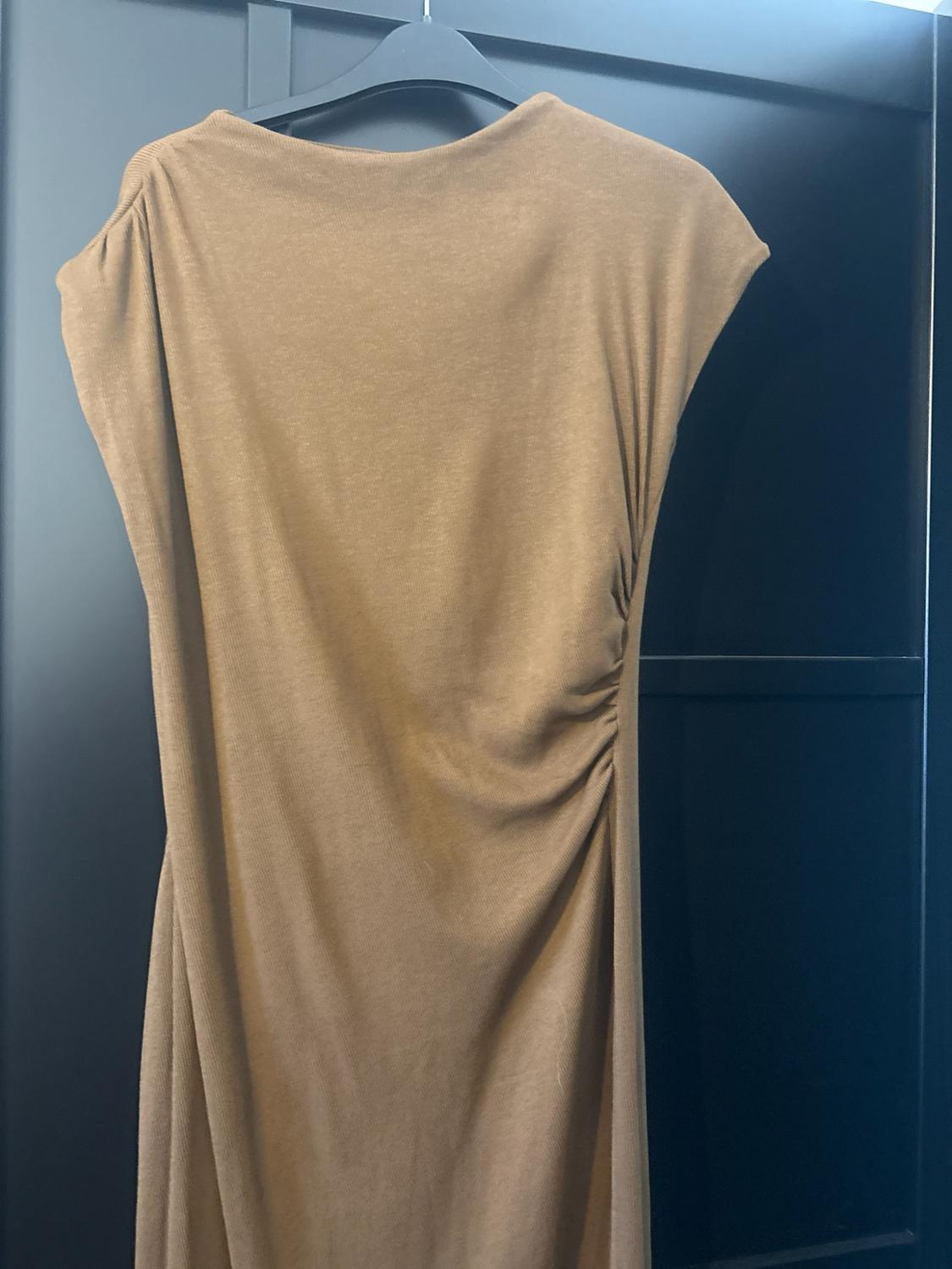 DRAPED MIDI DRESS - Image 2