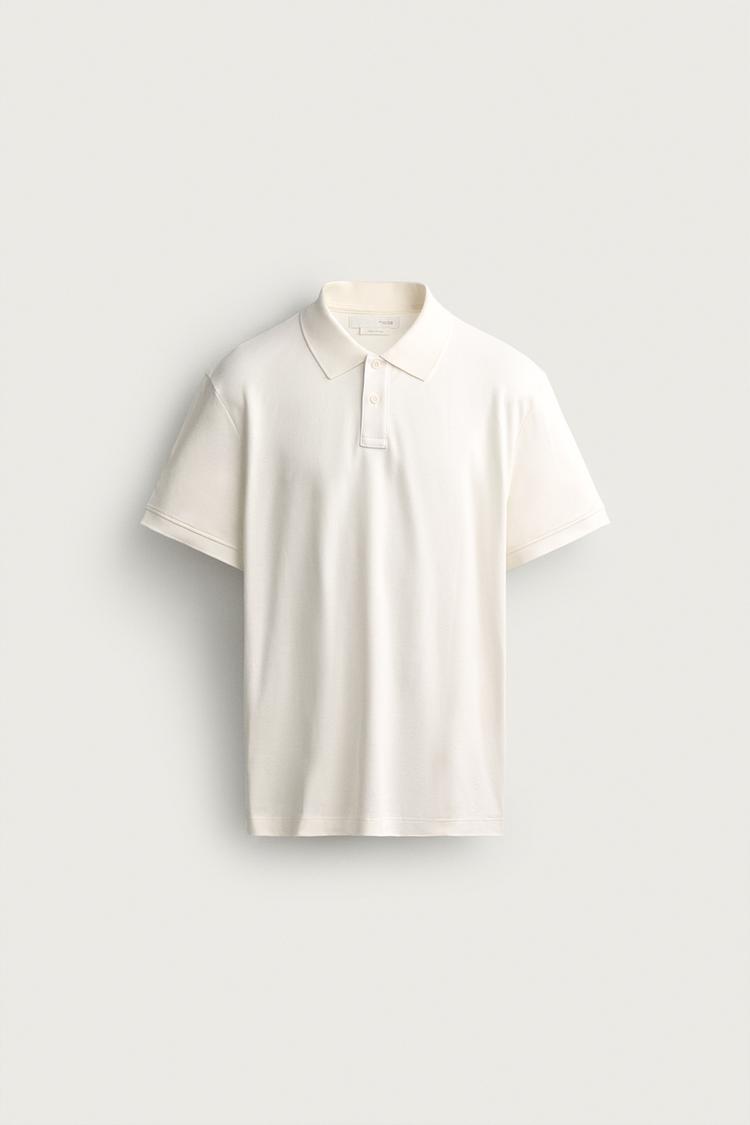 REGULAR FIT PIMA COTTON POLO SHIRT