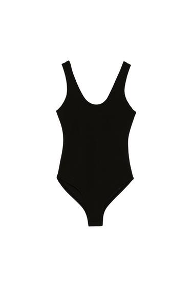 TEXTURED BODYSUIT