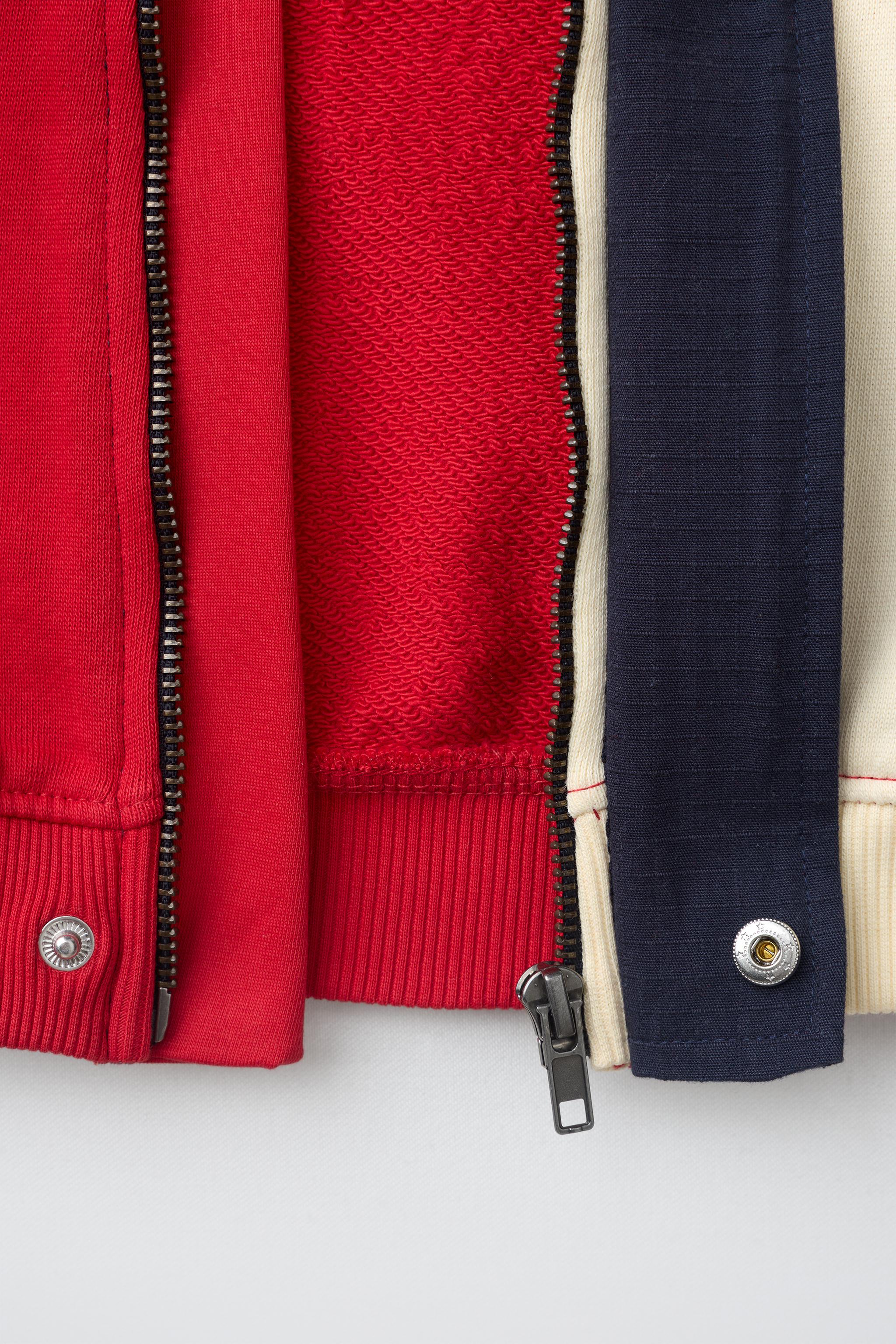FLEECE PATCH BOMBER JACKET