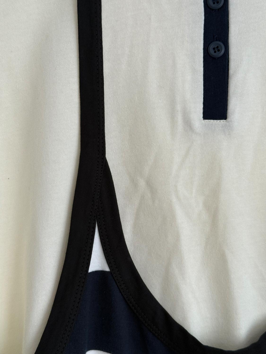DENIM PINAFORE DRESS - Image 2