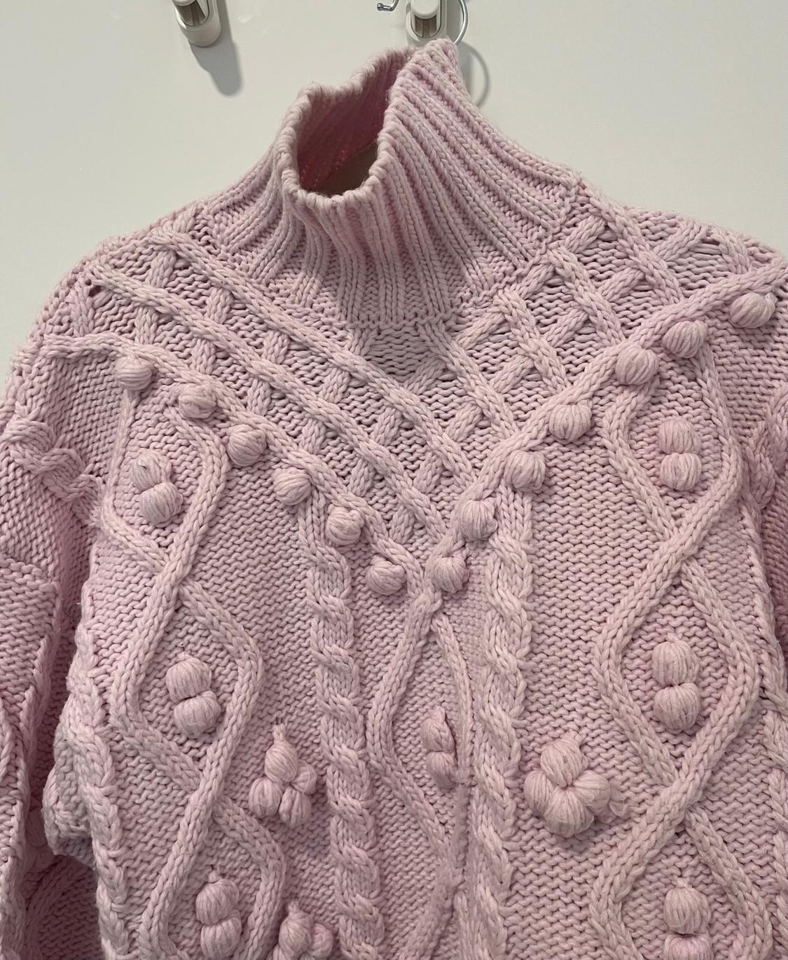 WOOL BLEND KNIT SWEATER - Image 2