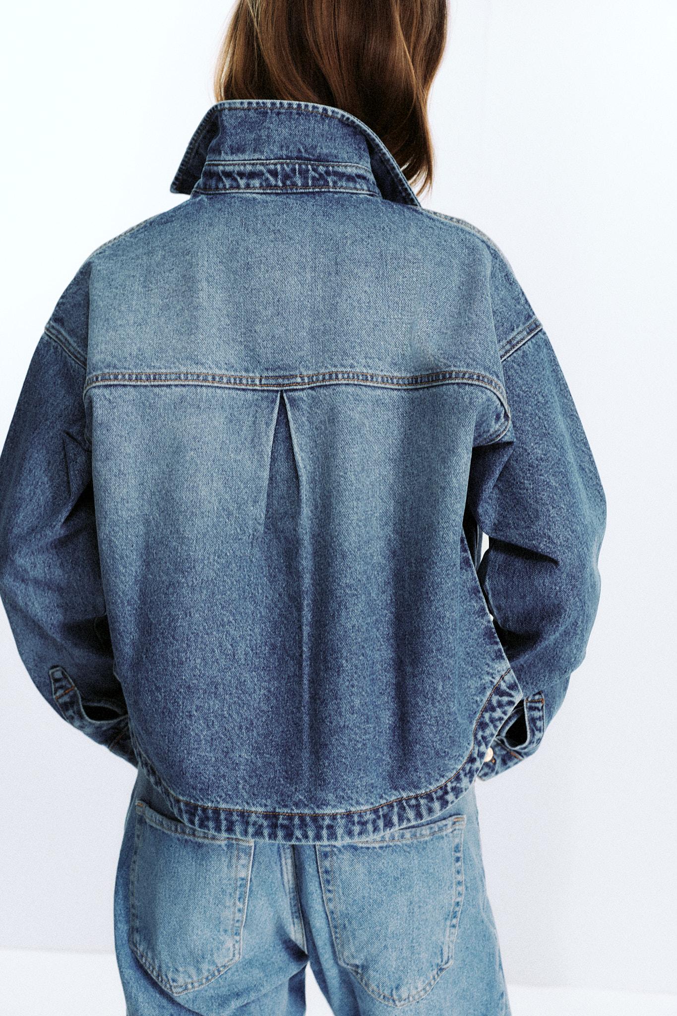 Z1975 デニムジャケット - ミディアムブルー | ZARA Japan / 日本