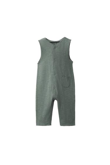 PETO LARGO LISO - Verde medio de Zara
