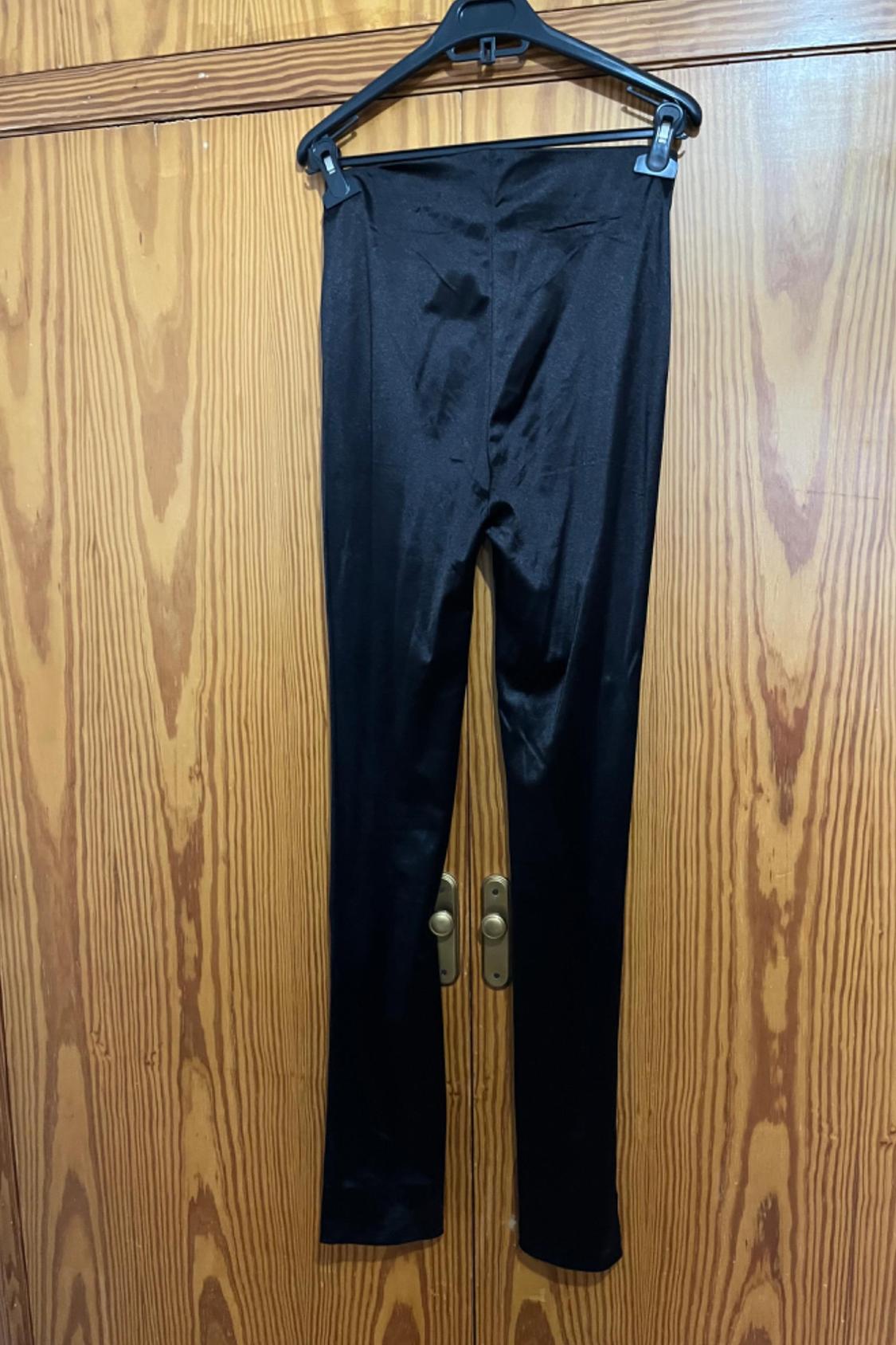 SATIN FLARE LEGGINGS - Image 4