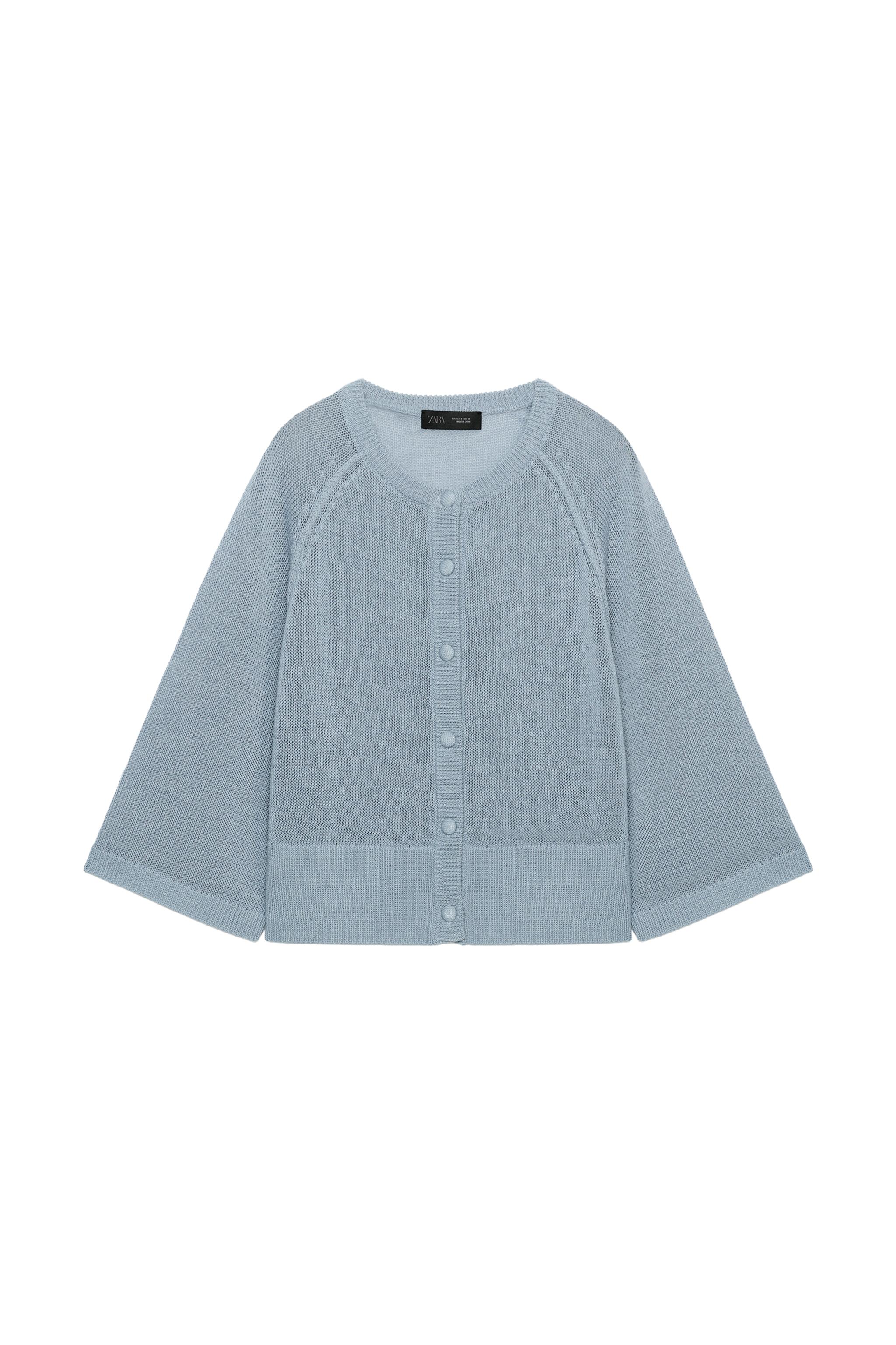 zara — GIACCA RUSTICA IN MAGLIA