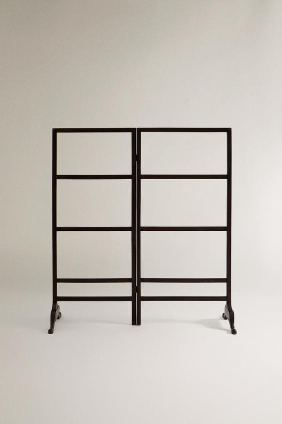 FOLDABLE TOWEL RACK - Dark brown | ZARA Mexico
