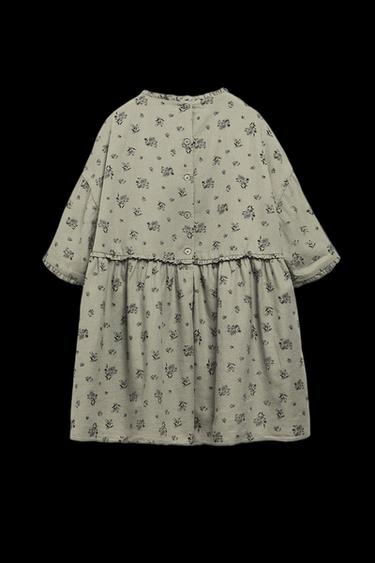 6-10 YEARS / LIMITED EDITION RUFFLED FLORAL DRESS - Printed by Zara
