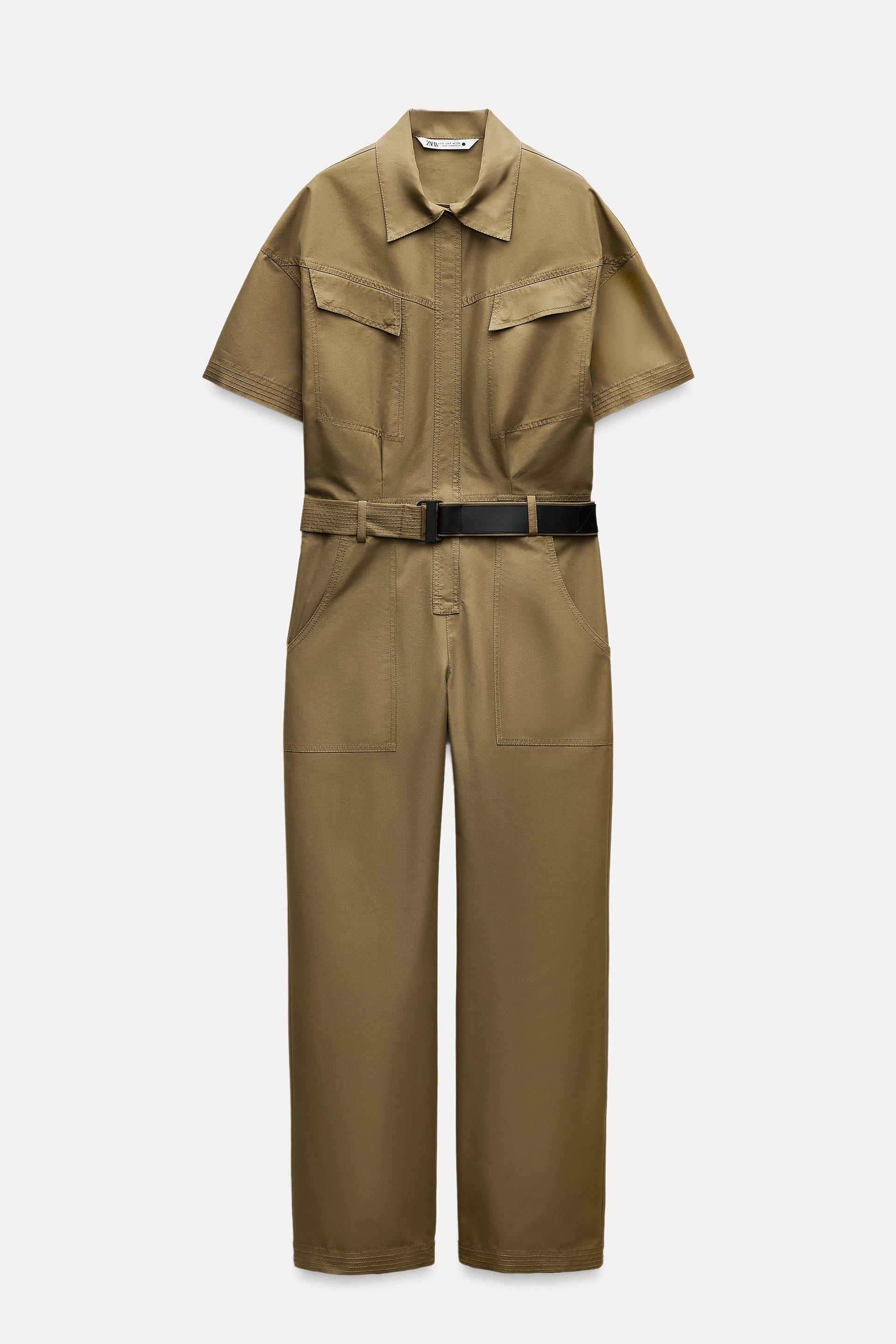 ZW COLLECTION SHIRT JUMPSUIT