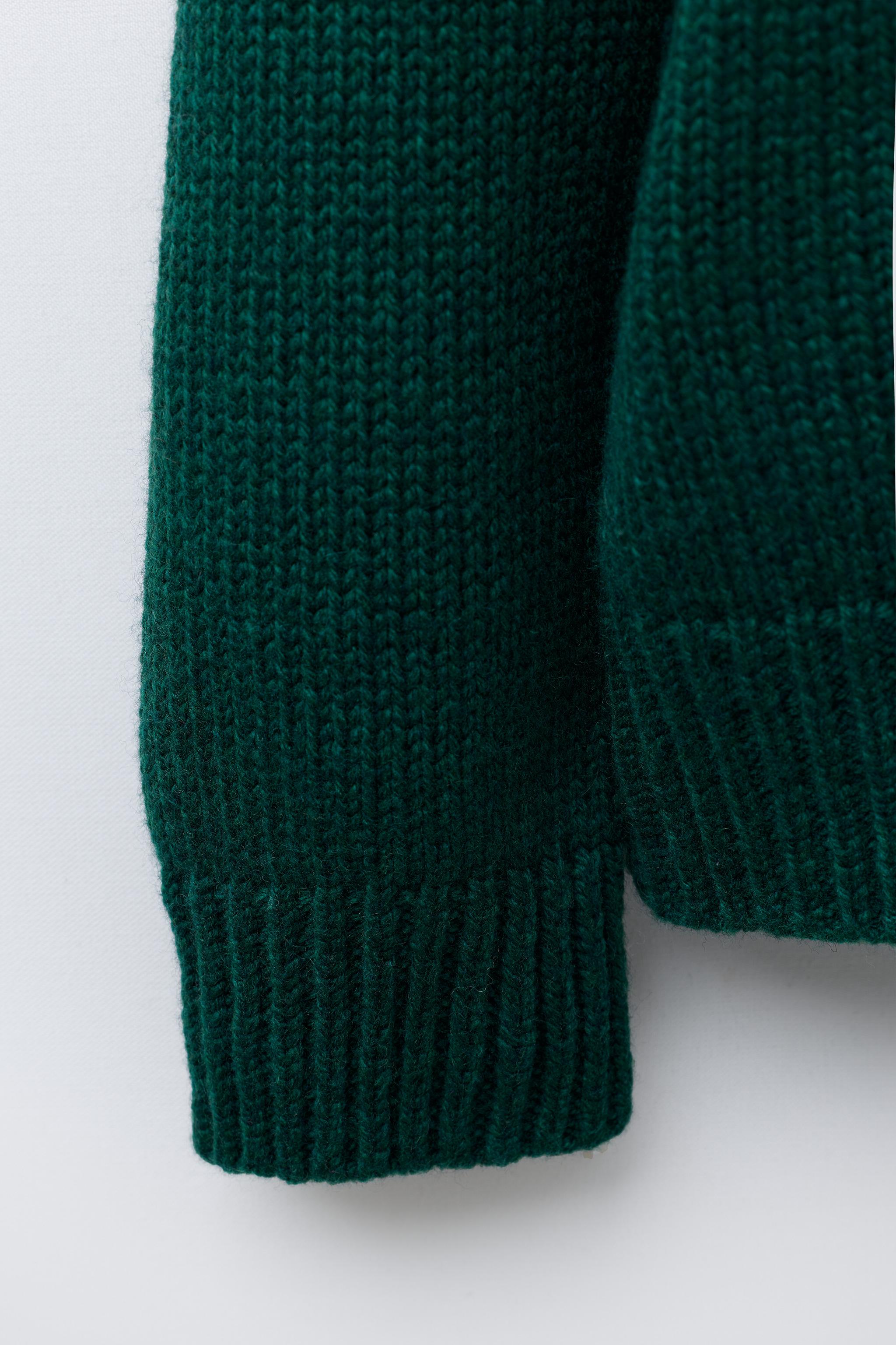 EMBROIDERED BUNNY WOOL KNIT JUMPER