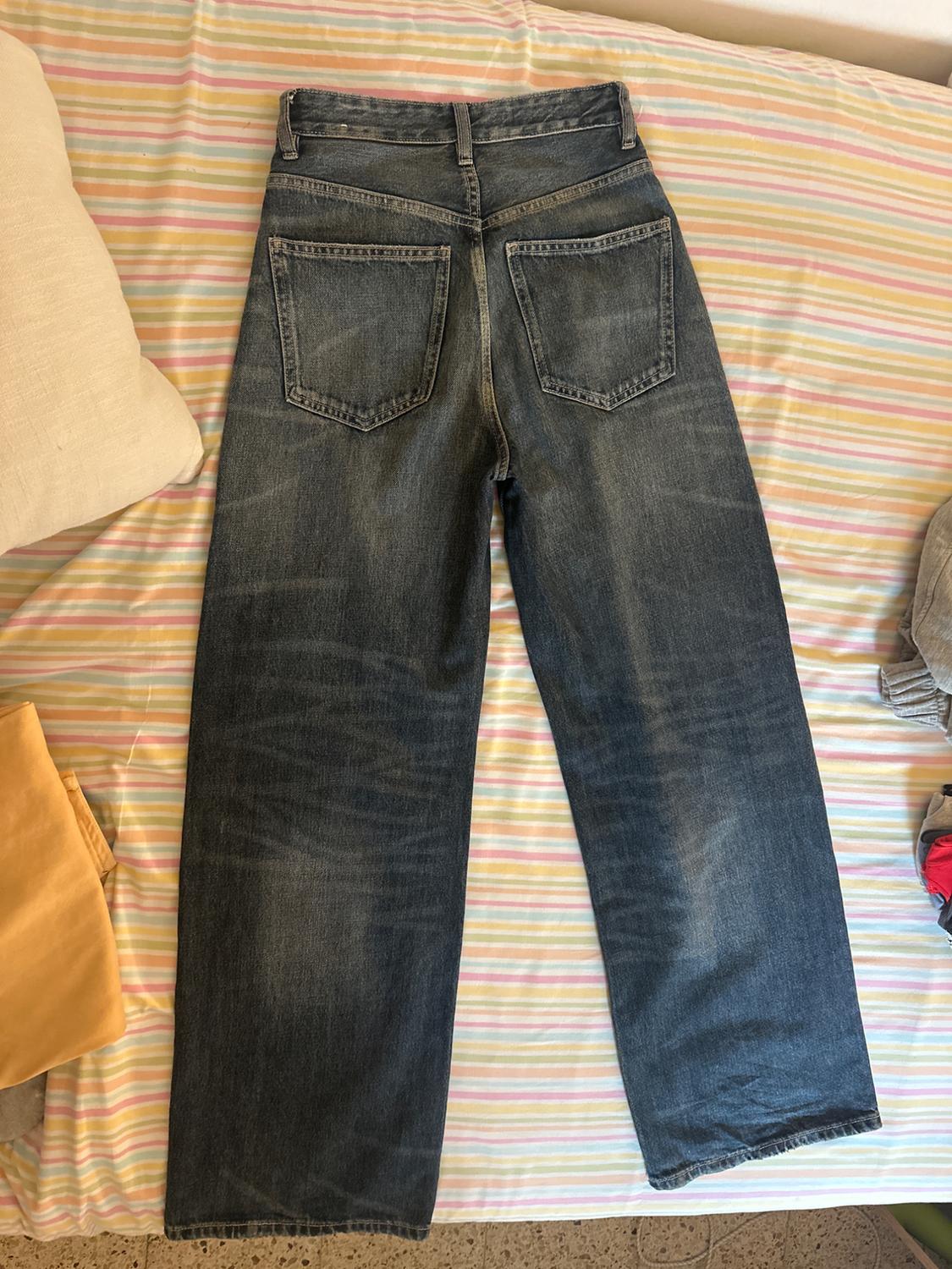 TRF EXTRA WIDE LEG HIGH-WAIST JEANS - Image 2
