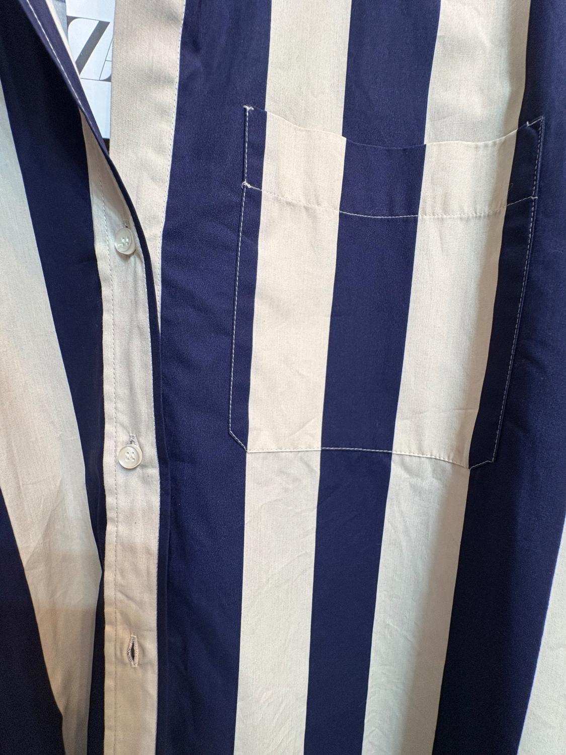 OVERSIZED STRIPED POPLIN SHIRT - Image 3