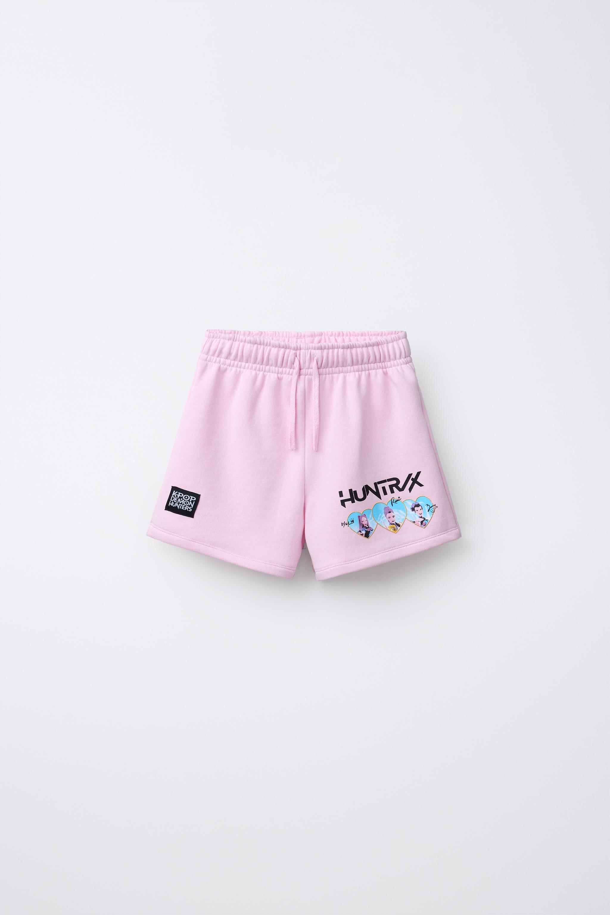 KPOP DEMON HUNTERS™ NETFLIX © PLUSH SHORTS - Pink | ZARA United States