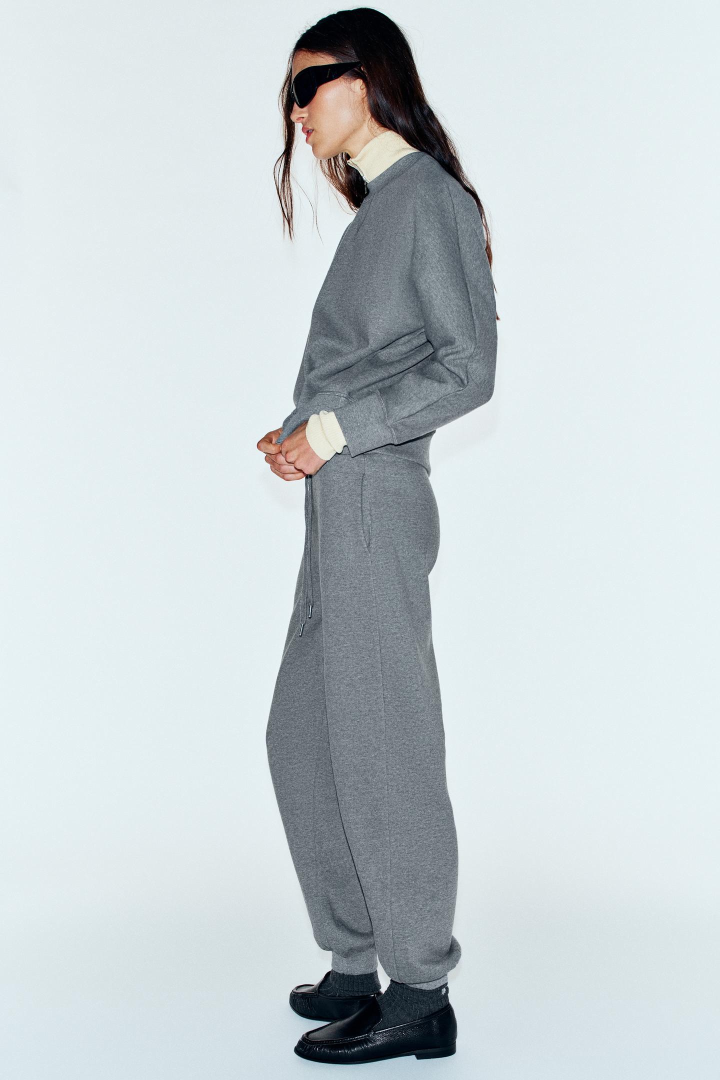 Женская толстовка Zara Basic Fleece — фото 3