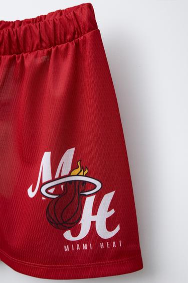 Miami Heat Ensemble De Basket Noir/Rouge Junior Sport Zone - Sport