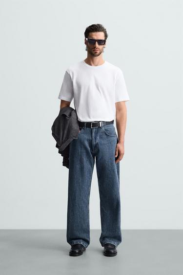 Zara BASIC MEDIUM WEIGHT T-SHIRT - White - Image 0