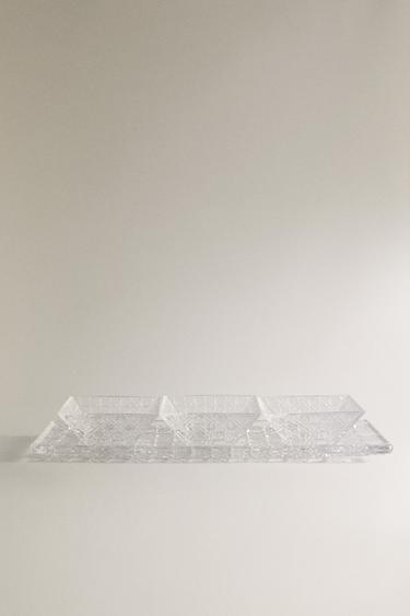 SERVING DISH WITH RAISED GLASS BOWLS - 990 by Zara - Image 0