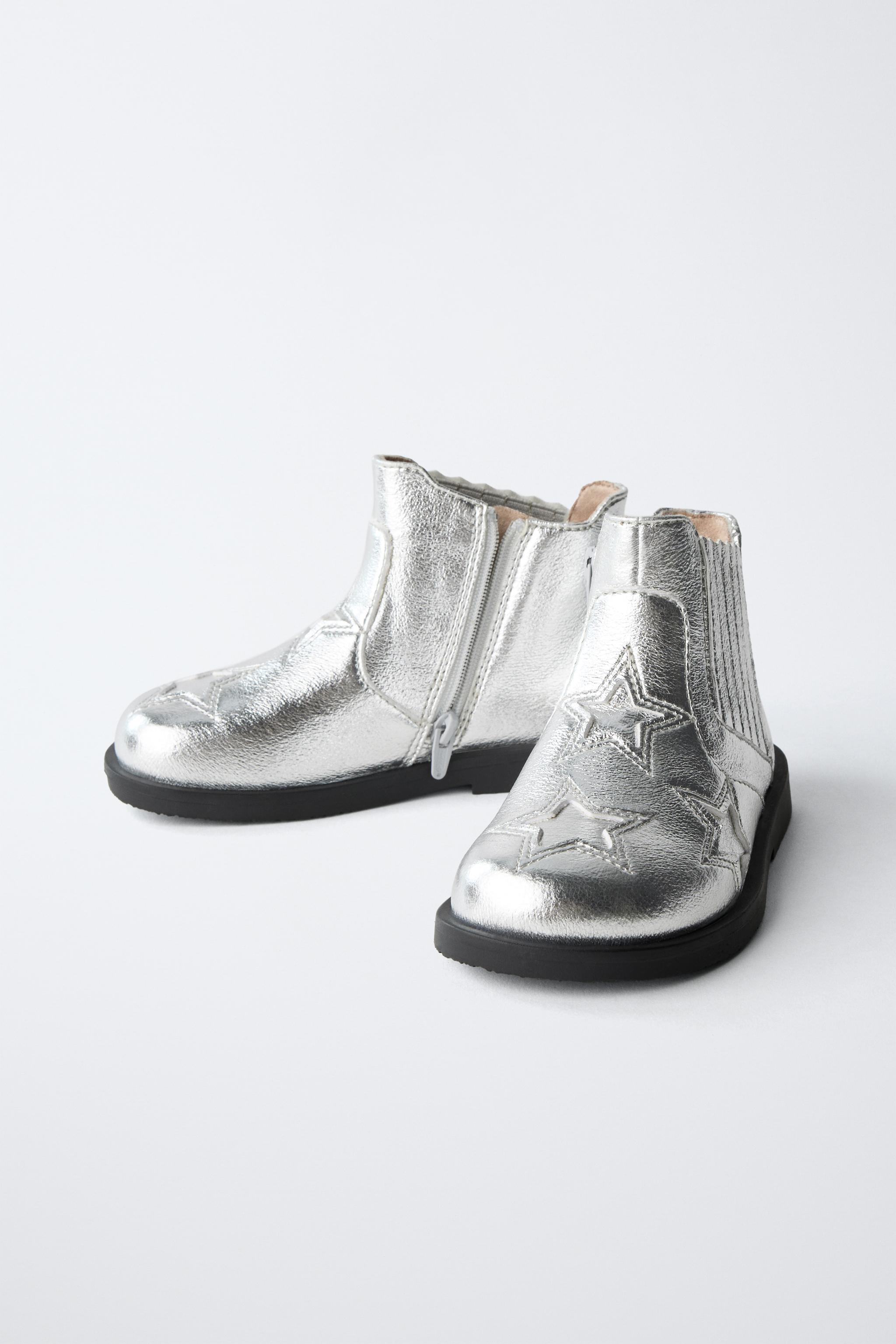 STAR BOOTS - Silver | ZARA United States