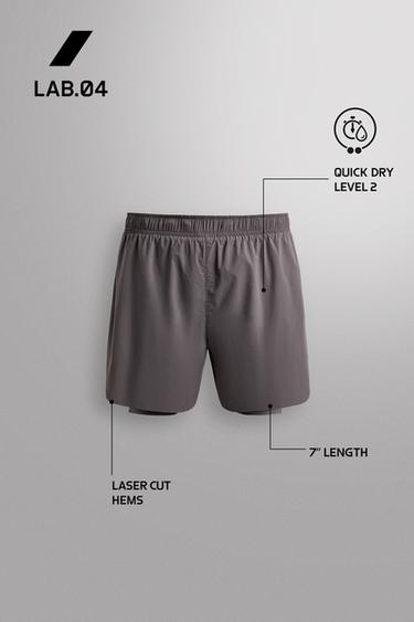 SHORT DE RUNNING 2 EN 1 - Violet de Zara - Image 5