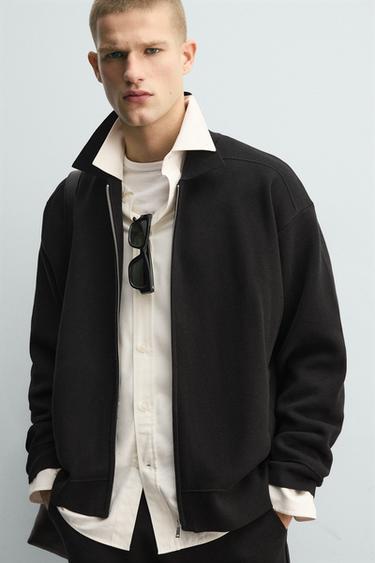 ZIP-UP KNIT CARDIGAN - Black by Zara - Image 5