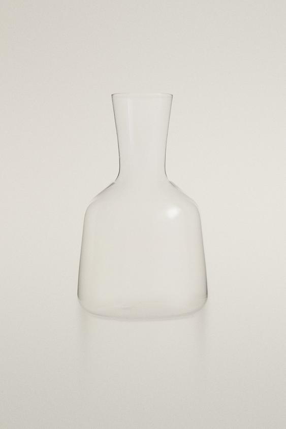 Zara GLASS DECANTER - Transparent - Image 0