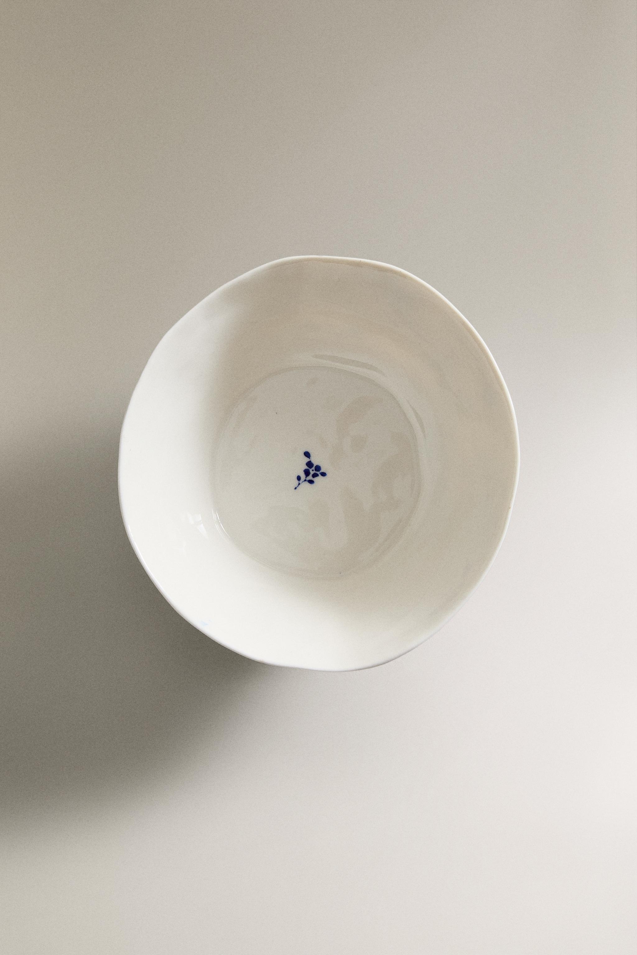 BOL PORCELAINE FLORAL
