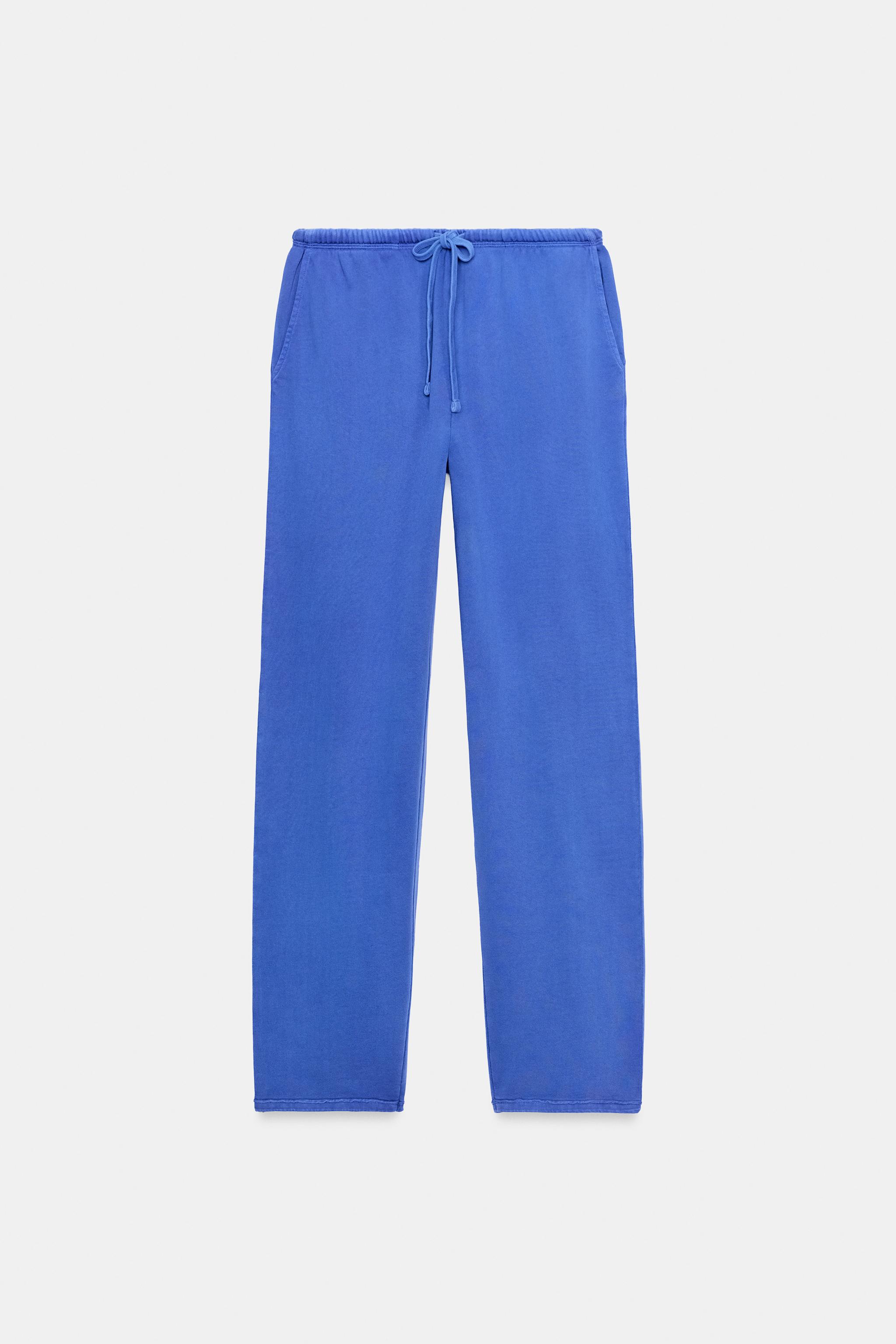 Zara Düz Kesim Uzun Pantolon görsel 5