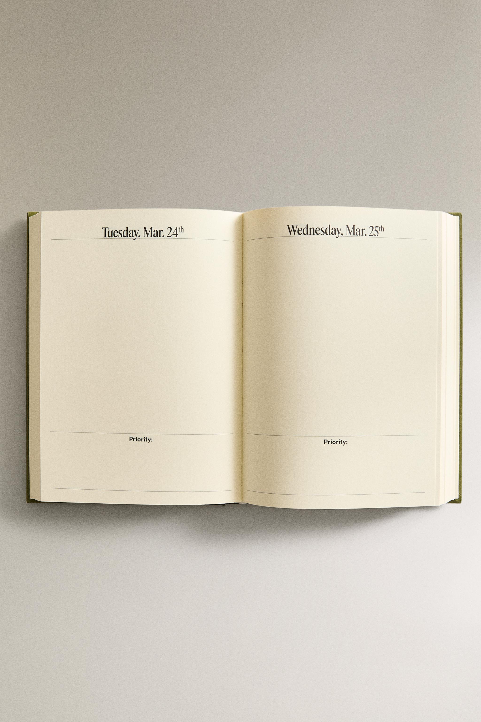 AGENDA VUE QUOTIDIENNE