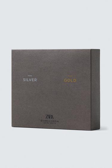 SILVER MAN GOLD EDT 2X100 ML (3.4 FL.OZ) -  de Zara - Image 1