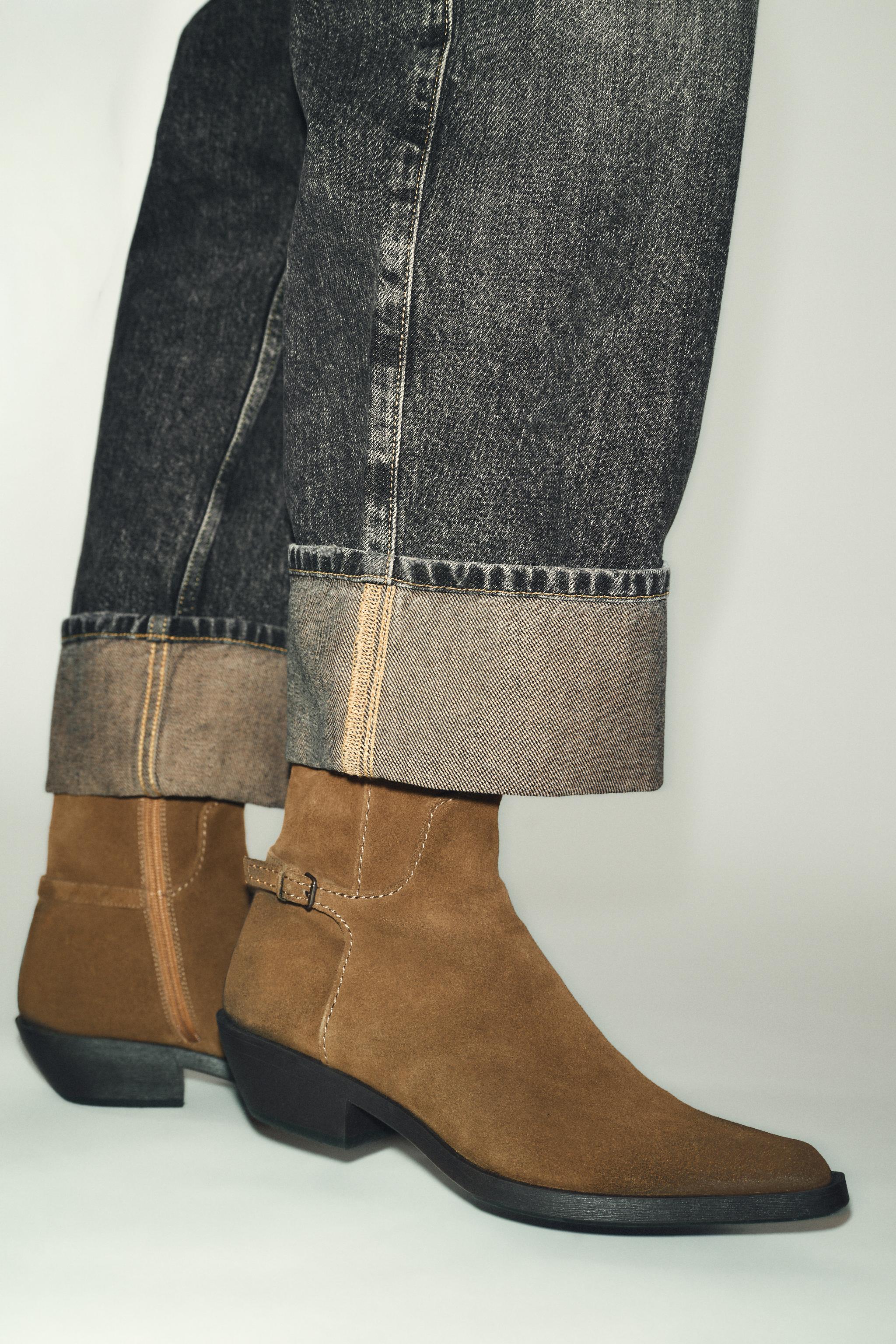 フラットショートブーツ - レディース | ZARA 日本