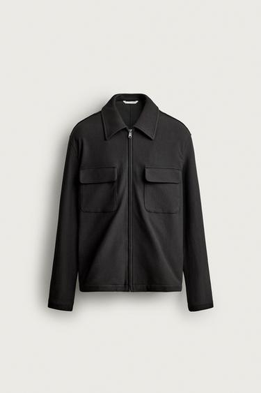 СЫДЫРМАЛЫ КЛАССИКАЛЫҚ ПІШІМДІ СЫРТ ЖЕЙДЕ - Қара Zara компаниясынан