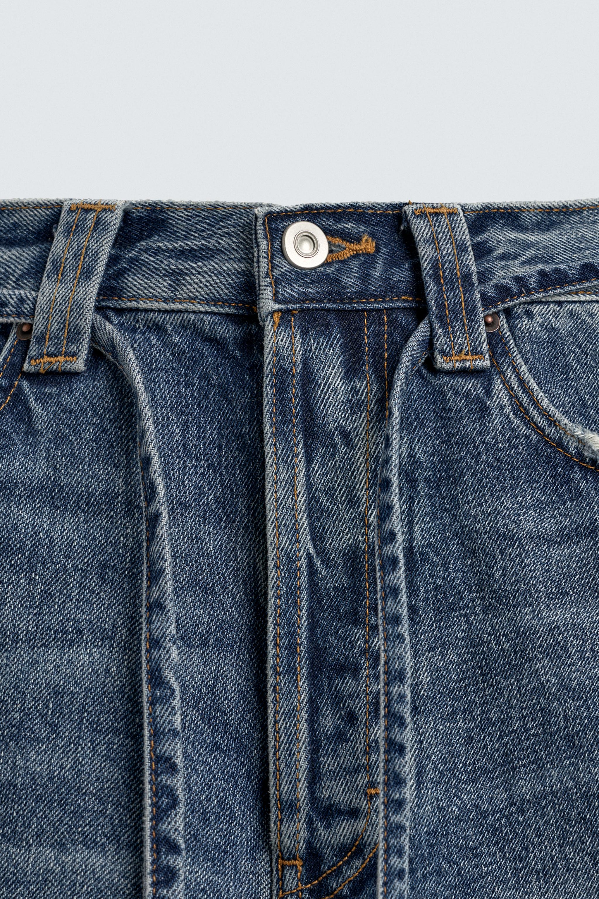 BAGGY FIT DENIM JORTS