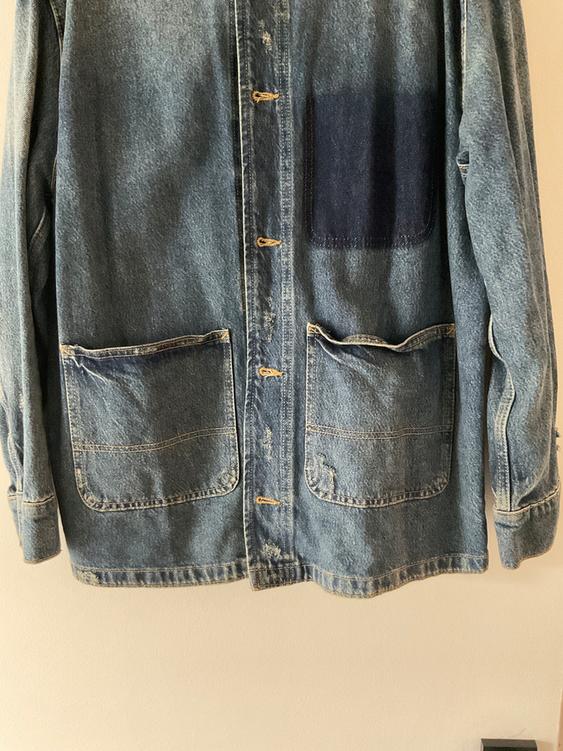 POCKET DENIM OVERSHIRT - Image 3