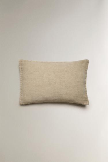 HOUSSE DE COUSSIN UNIE - Beige de Zara - Image 2