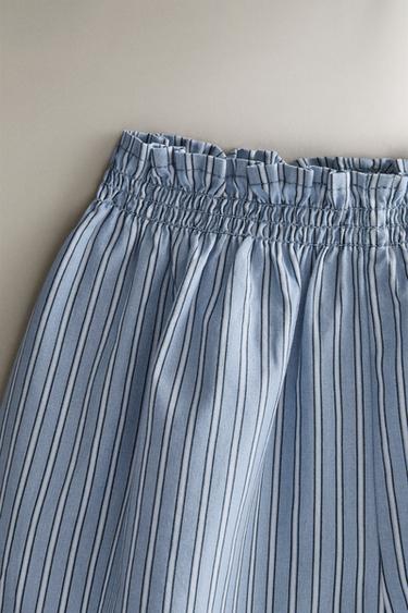 PYJAMA ENFANT RAYURES - Bleu de Zara - Image 2
