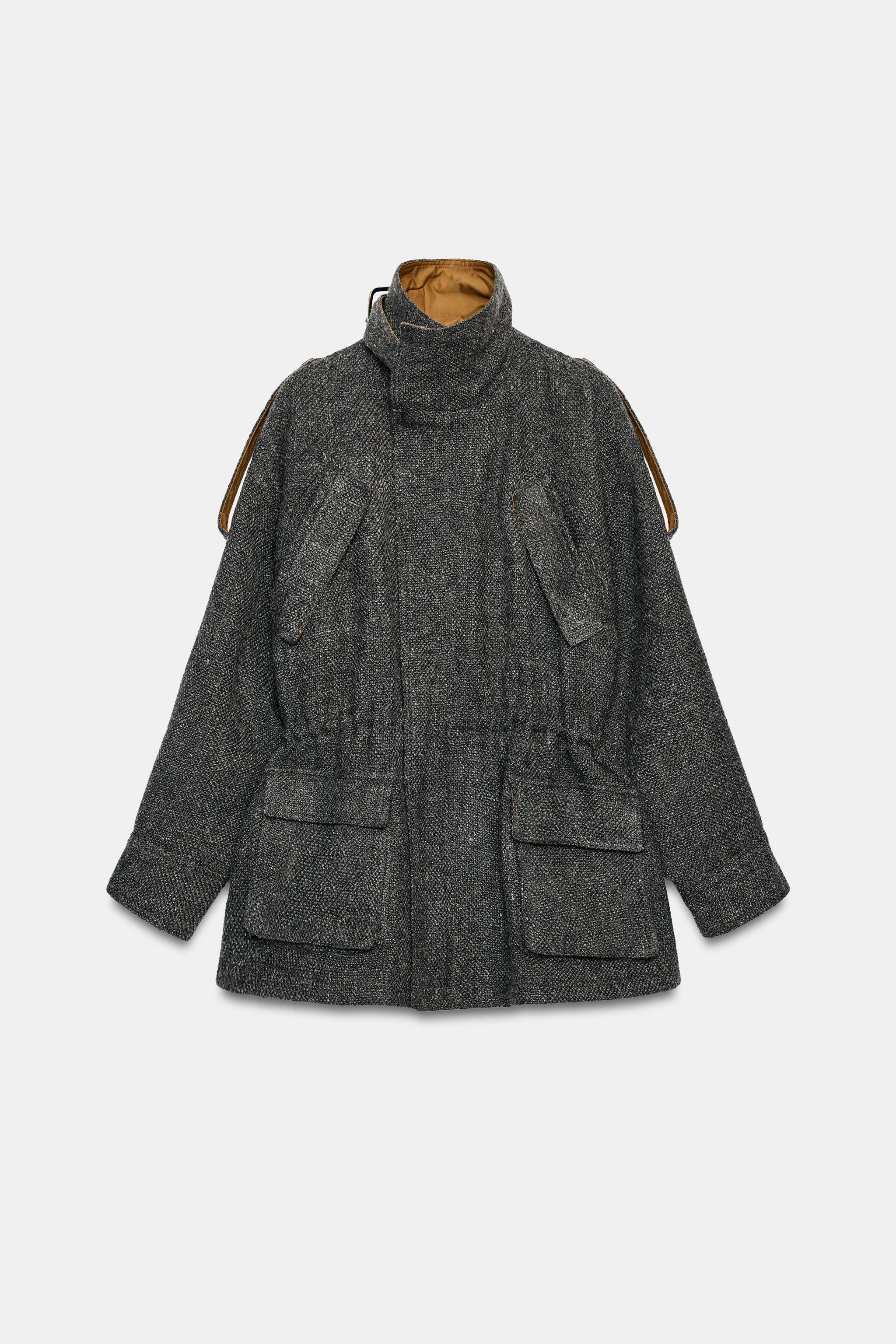 ZW COLLECTION COMBINED JACKET - Grey | ZARA United Kingdom