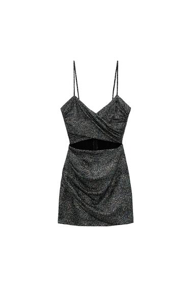 EMBELLISHED CUT-OUT DRESS