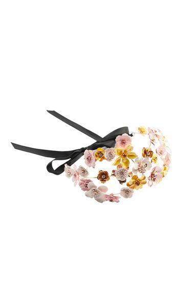 SPARKLY FLORAL HEADBAND