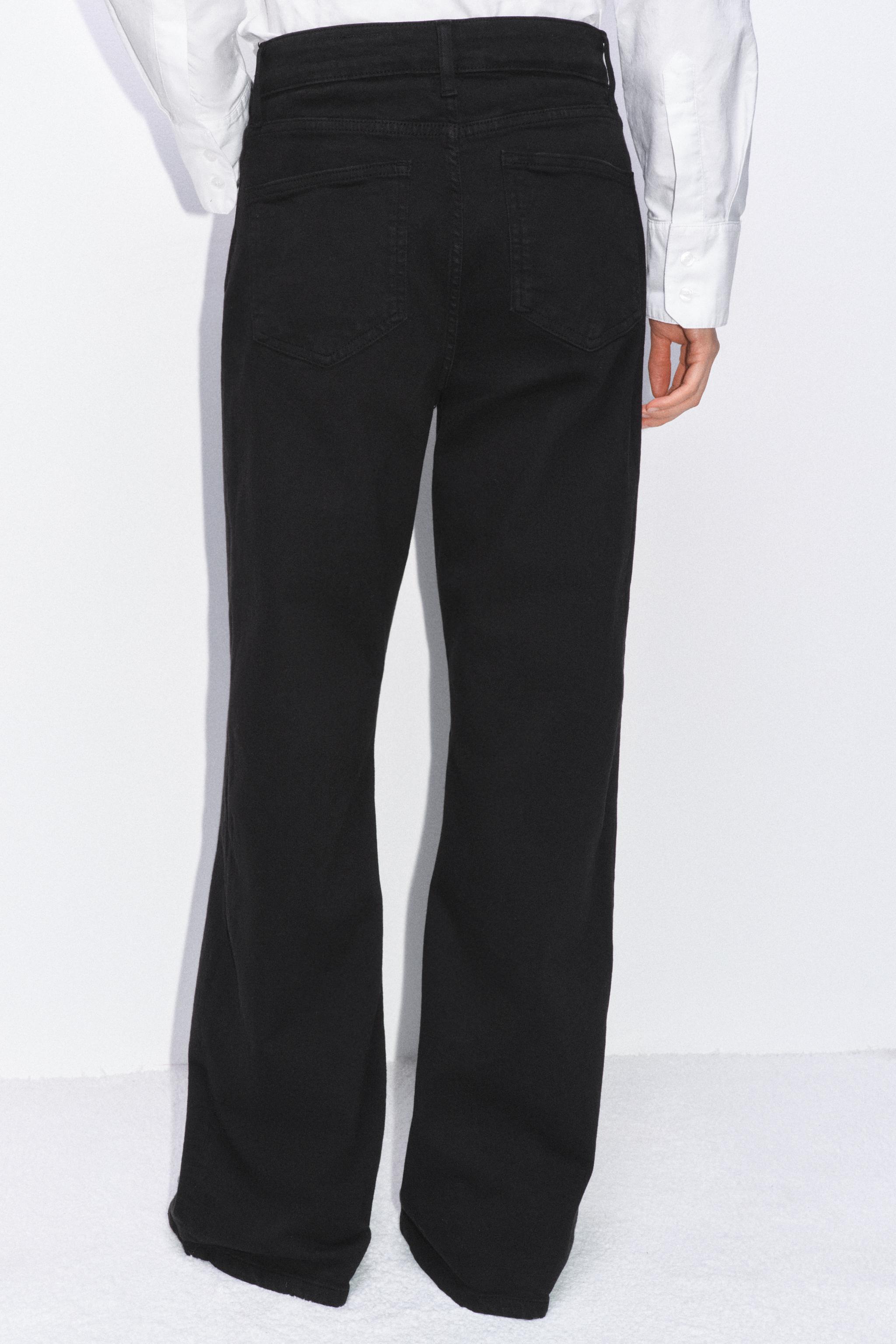 ZW COLLECTION HIGH-WAIST WIDE LEG JEANS