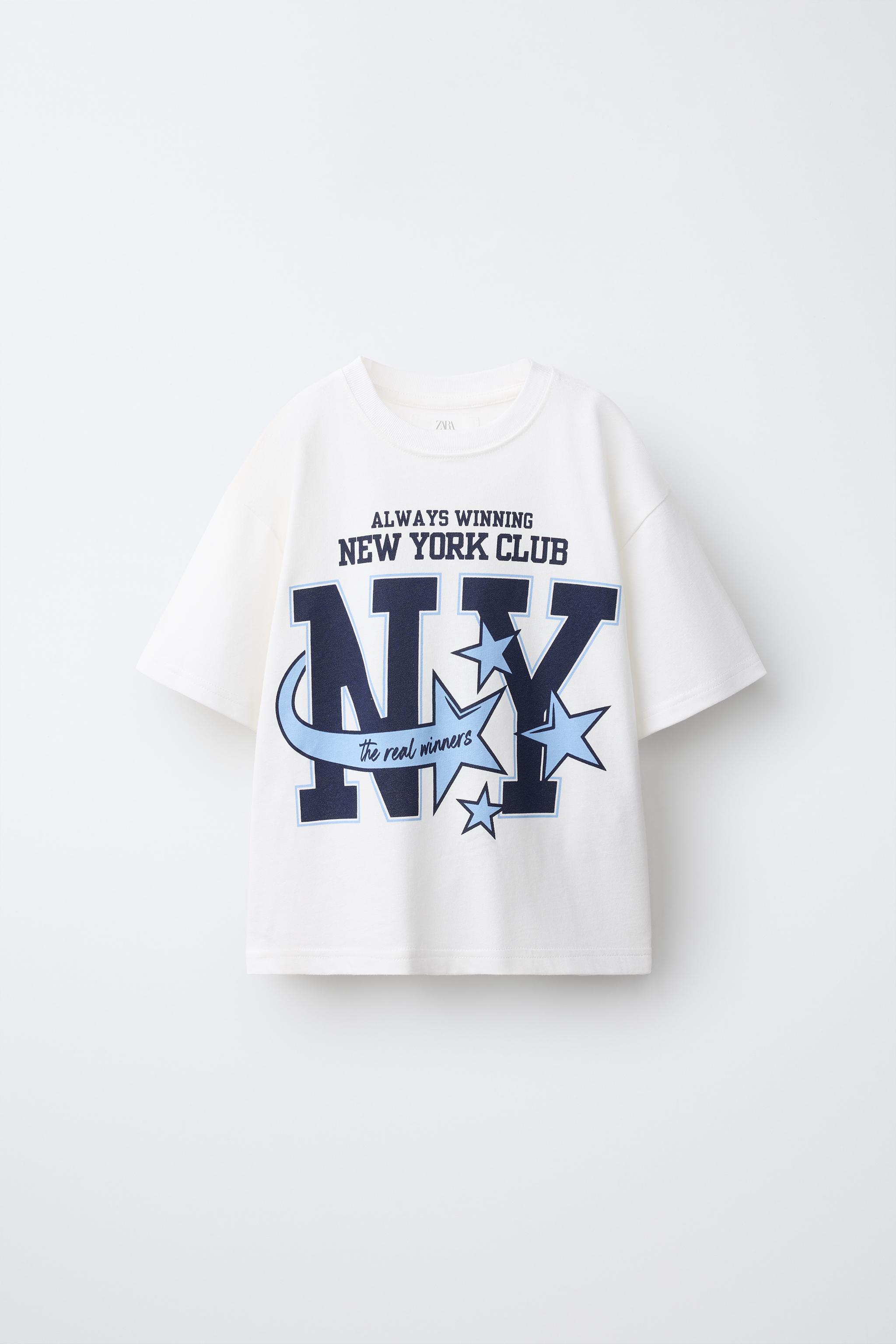 HEAVY WEIGHT GRAPHIC T-SHIRT - Oyster-white | ZARA United States